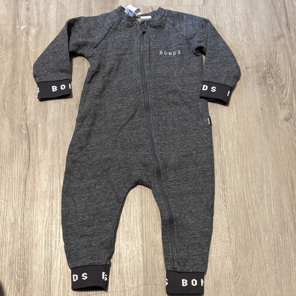 Bonds Gray Kids One Piece